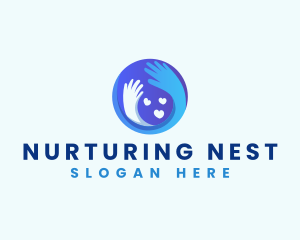 Parent - Hand Parenting Care logo design