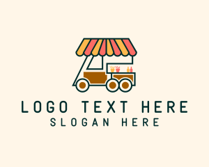 Kiosk - Snack Food Cart logo design