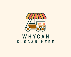 Snack Food Cart Logo