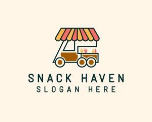 Snack Food Cart logo design