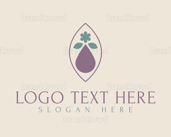 Natural Elegant Leaf Oil Logo