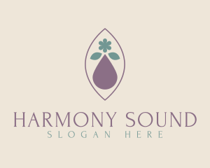 Aroma - Natural Elegant Leaf Oil logo design