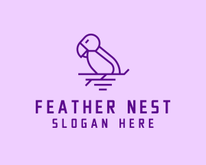 Wildlife Nest Bird logo design