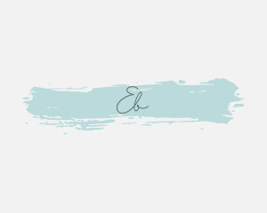Stationery - Feminine Watercolor Cursive logo design