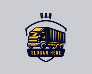 Shipment - Freight Truck Logistics logo design