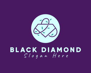 Diamond Shopping Bag logo design