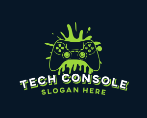 Console - Game Console Constroller logo design