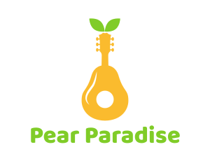 Pear - Pear Guitar logo design
