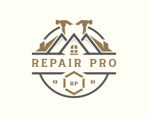 Hammer Repair Development logo design