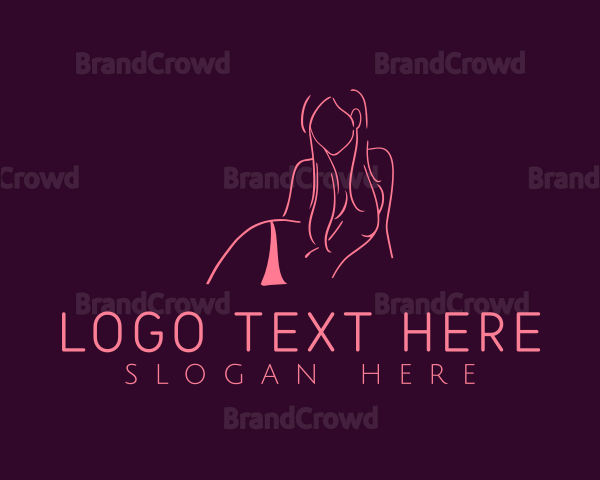 Sexy Nude Feminine Logo