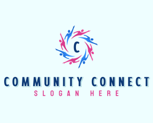 Community People Unity logo design