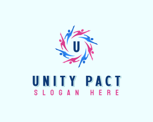 Community People Unity logo design