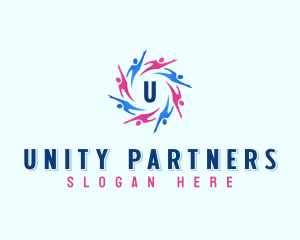 Community People Unity logo design