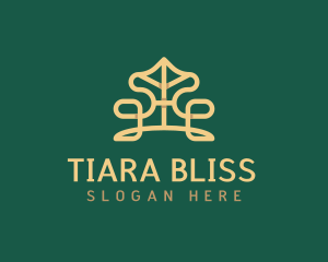 Tiara - Luxury Tiara Crown logo design