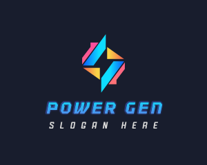 Generator - Thunder Electric Energy logo design