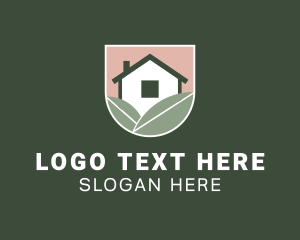 Realtor - Sustainable Leaf House logo design