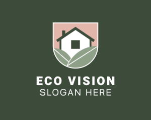 Sustainable Leaf House logo design