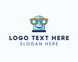 Geek - Window Nerd Sunglasses logo design