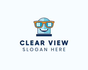 Window Nerd Sunglasses logo design