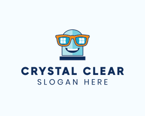 Window Cleaning - Window Nerd Sunglasses logo design