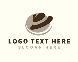 Menswear - Fedora Hat Fashion logo design