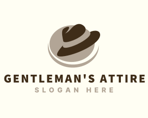 Fedora Hat Fashion logo design