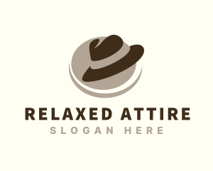 Fedora Hat Fashion logo design