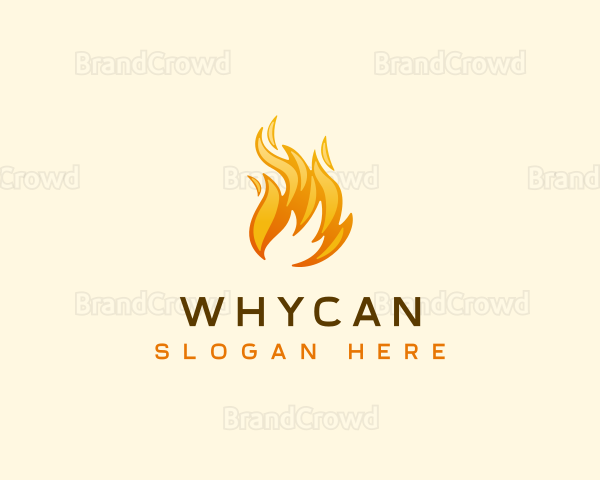 Fire Flame Burning Logo