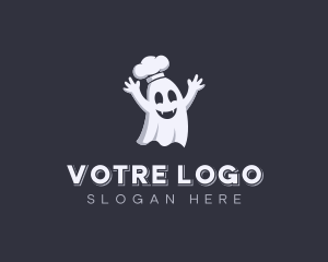 Cooking - Ghost Cook Restaurant logo design