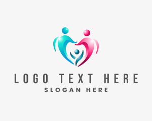 3d - Family Heart Foundation logo design