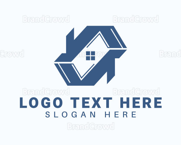 House Property Roof Logo