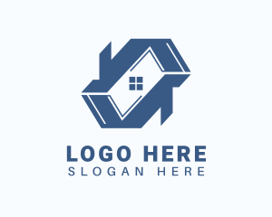 House Property Roof Logo