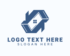 Mortgage - House Property Roof logo design