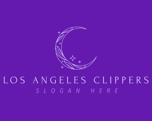 Studio - Floral Moon Sparkle logo design