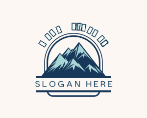 Mountaineering - Hiking Mountain Outdoor logo design