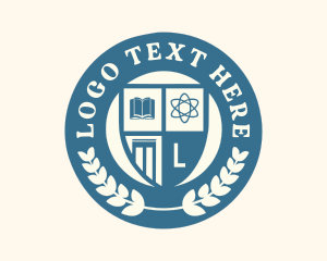 Scholarship - Science Educational Institution logo design
