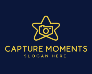 Photojournalist - Star Camera Photography logo design