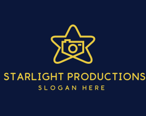 Showbiz - Star Camera Photography logo design