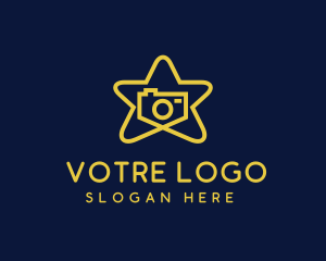 Star - Star Camera Photography logo design