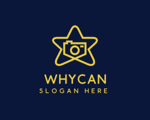 Vlogging - Star Camera Photography logo design