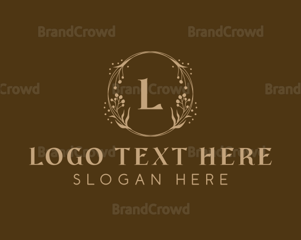 Elegant Wreath Decor Logo