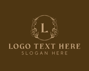 Beauty - Elegant Wreath Decor logo design