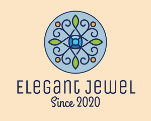 Brooch - Luxury Jewelry Diamond logo design