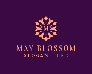 Wellness Flower Garden logo design