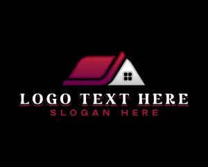 Exterior Design - House Roof Renovation logo design