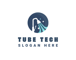 Tube - Faucet Plumbing Water logo design