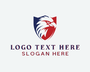 Politician - Eagle Head Veteran logo design