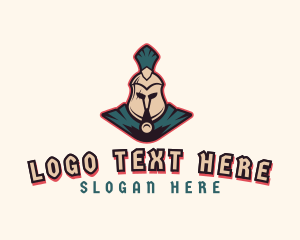 Spartan - Spartan Soldier Warrior logo design