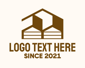 Home Builder - House Storage Facility logo design