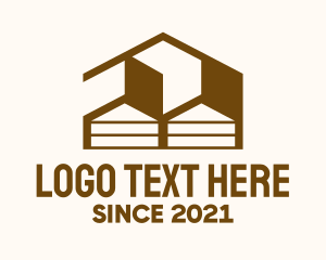 Apartment - House Storage Facility logo design